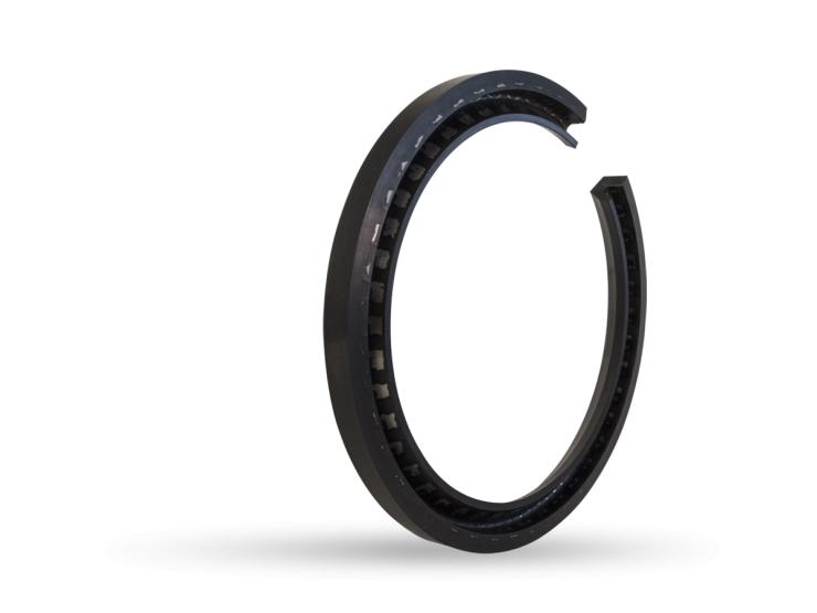 Split oil seal